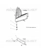ELECTRICITE, HEADLIGHT AND TAILLIGHT