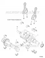 ENGINE, VILEBREQUIN AND BEARINGS