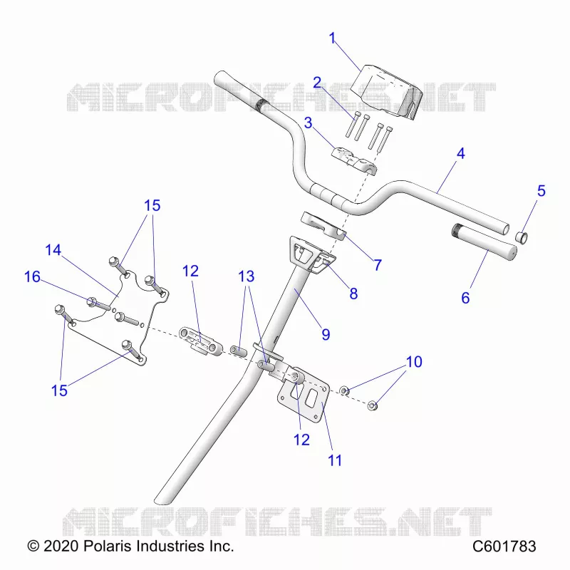 DIRECTION, H-BAR, DIRECTION POST, GRIPS