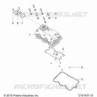 ENGINE, COUVERCLE SOUPAPE