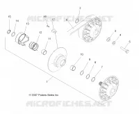SYSTÈME DE TRANSMISSION, SECONDARY CLUTCH