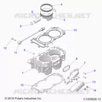 CYLINDRE AND PISTON