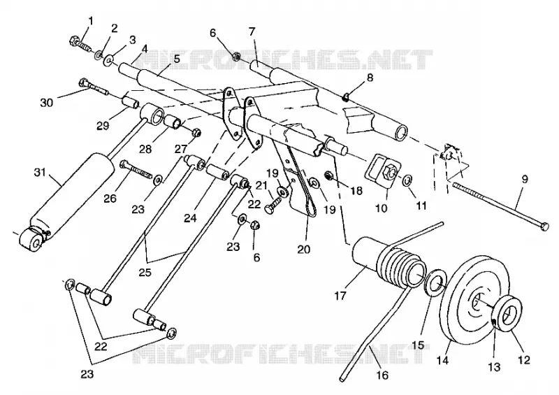 BRAS DE SUSPENSION ARRIERE (SKS) XLT SKS 0970556 (4937693769C004)