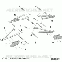 SUSPENSION AVANT CONTROL ARMS