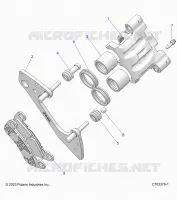 FREIN AVANT CALIPER