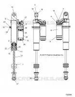 SUSPENSION ARRIERE SHOCK INTERNALS