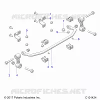 BARRE STABILISATRICE, FRONT