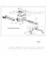 FREIN AVANT BRAKE LEVER AND MASTER CYLINDER