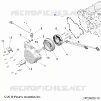 ENGINE, STATOR AND FLYROUE