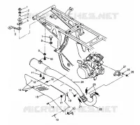 ECHAPPEMENT 4x4 300 W958130 (4930183018A011)