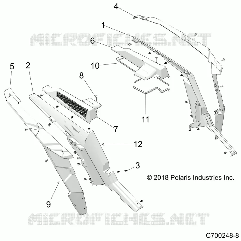 CARROSSERIE ARRIERE FENDERS AND BEZELS