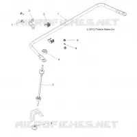 SUSPENSION, REAR BARRE STABILISATRICE
