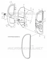 DOORS, HARD, REAR, INTERNALS, LH
