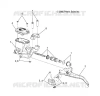 FREIN AVANT FREIN LEVER and MAITRE CYLINDRE