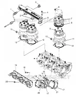 CYLINDRE   COLLECTEUR SLX 780 B964287 AND INTL. SLX 780 I964287 (4937443744C002)
