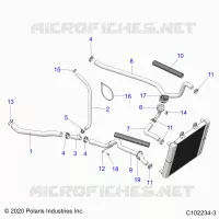 ENGINE, SYSTÃˆME DE REFROIDISSEMENT, HOSES