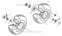 ROUE INTERMEDIAIRE Magnum 6X6 W97AE42A and Swedish Magnum 6X6 S97AE42E (4940754075C007)