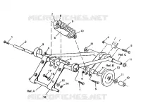 BRAS DE SUSPENSION AVANT TRAIL DELUXE E940262 (49273827380020)