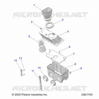 MOTEUR, AIR BOX