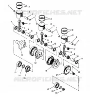 PISTON ET VILEBREQUIN XLT 0966756 (4933823382C008)