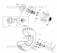 ROUE AVANT 350 4X4 / W928139 (4922832283019A)
