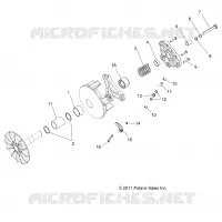 SYSTÈME DE TRANSMISSION, PRIMARY CLUTCH
