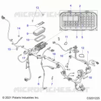 ELECTRICITE, WIRE HARNESS AND FUSES