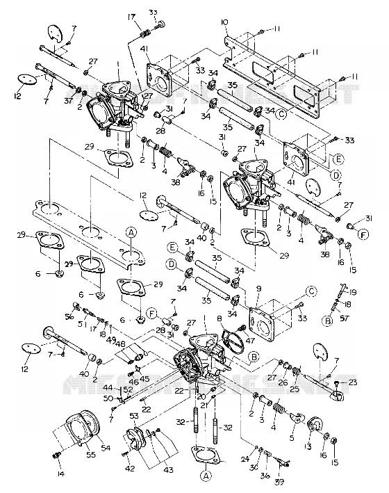 CARBURATEUR SL 650/B924058 (4922922292029A)