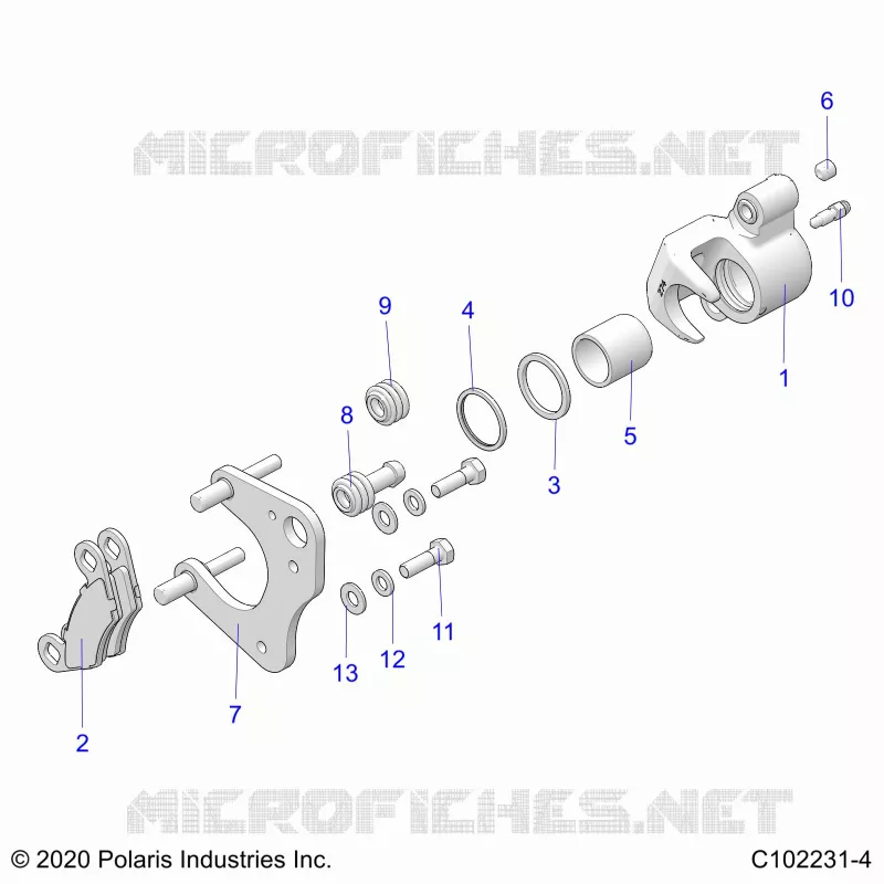 FREIN AVANT CALIPER