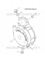COUVERLCE DE VOLANT MOTEUR