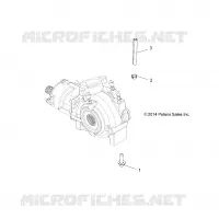 SYSTÈME DE TRANSMISSION, SUPPORT PONT, FRONT