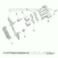 FREIN AVANT CALIPER