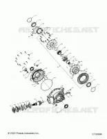 SYSTÃˆME DE TRANSMISSION, REAR GEARCASE INTERNALS