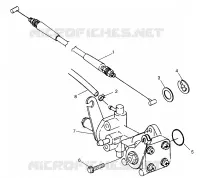 POMPE A HUILE SL 700 B974071, Intl. SL 700 I974071, SL 700 Deluxe B974072 and In (4940874087C011)
