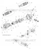SYSTÈME DE TRANSMISSION, FRONT PONT INTERNALS