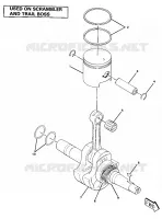 VILEBREQUIN AND PISTON ASSEMBLY (4911991199044A)