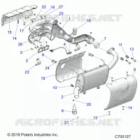 ENGINE, ECHAPPEMENT