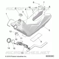 SYSTÃˆME D'ALIMENTATION, FUEL TANK ASM.