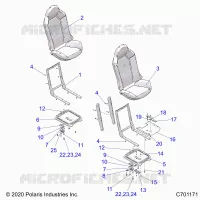SIEGE ASM. AND SLIDER