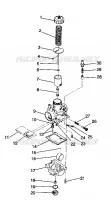CARBURATEUR TRAIL BLAZER W937221 (4924082408034A)