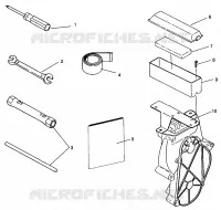 OUTILS CLASSIC TOURING 0963365 and EUROPEAN CLASSIC TOURING E963365 (4933623362C007)