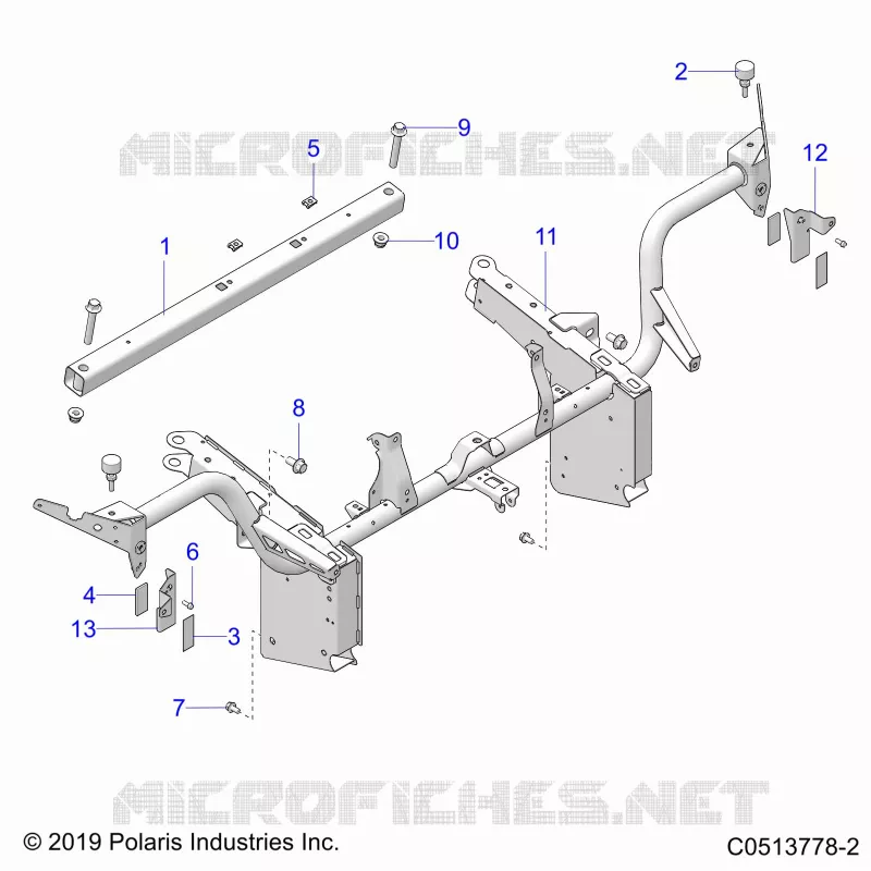 CHASSIS, FRONT CADRE ASM. (USA)