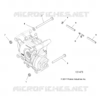 DRIVE TRAIN, SUPPORT PONT, REAR