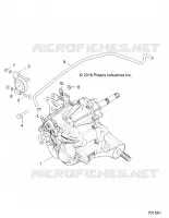 DRIVE TRAIN, MAIN SUPPORT PONT