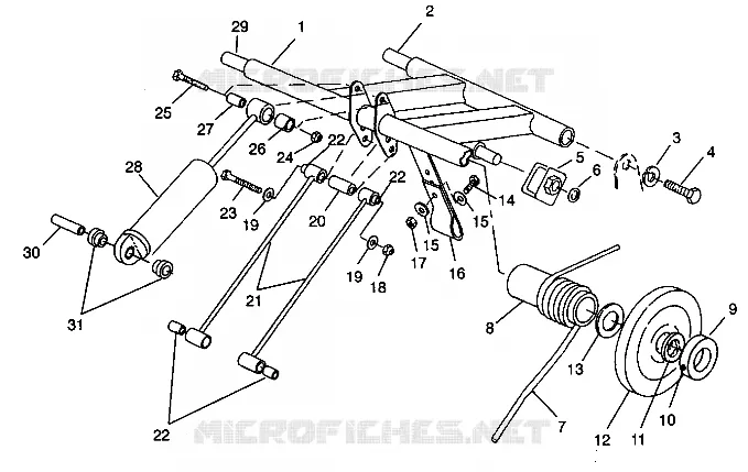 BRAS DE SUSPENSION ARRIERE 440 XCR SP 0941660 (4927082708022A)