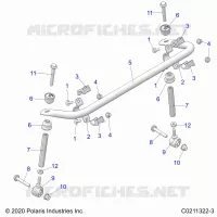 SUSPENSION, BARRE STABILISATRICE