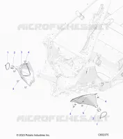 CHASSIS, TIE ROD BOOT ASM.