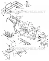 CHASSIS W/ RACKS TRAIL BOSS / W928527 (4922892289003A)