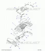 CARROSSERIE ARRIERE RACK
