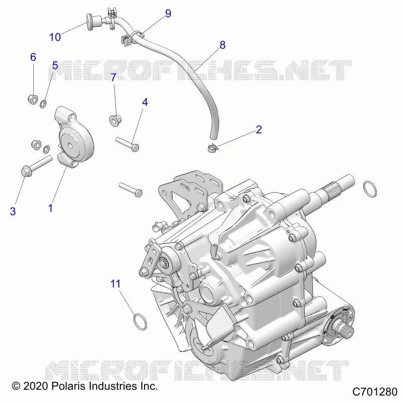SYSTÃˆME DE TRANSMISSION, MAIN GEARCASE MOUNTING